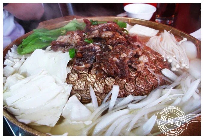 韓之味菜單銅盤烤牛肉