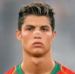 Cristiano Ronaldo Hairstyles: Curly, Faux-Hawk, Mullet 