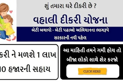 Gujarat Vahali Dikri Yojana Application Form