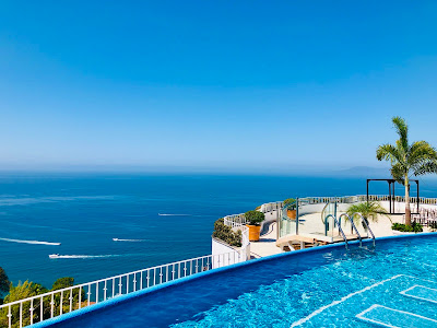 Ocean view from Grand Miramar Hotel Puerto Vallarta