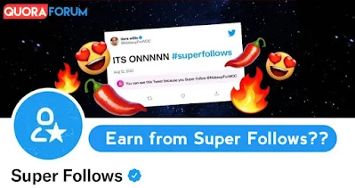 Twitter launched amazing feature, now Earn with #Superfollows!!