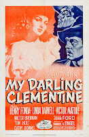 MY DARLING CLEMENTINE. Cartel One Sheet: 69 x 104 cms. Estados Unidos. Ilustración: Sergio Gargiulo. PASIÓN DE LOS FUERTES. My Darling Clementine. 1946. Estados Unidos. Dirección: John Ford. Reparto: Henry Fonda, Linda Darnell, Victor Mature, Walter Brennan, Tim Holt, Ward Bond, Cathy Downs, Alan Mowbray, John Ireland, Grant Withers, J. Farrell MacDonald, Russell Simpson, Jane Darwell, Harry Woods, Hank Bell, Tex Cooper, Mae Marsh, Jack Kenny, Charles Stevens, Kermit Maynard, Francis Ford, Tex Driscoll, Roy Roberts.