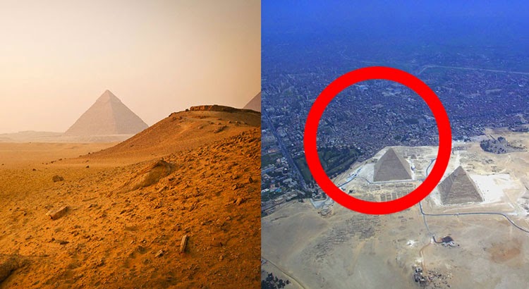 16 Of Your Favorite Landmarks Photographed WITH Their True Surroundings!