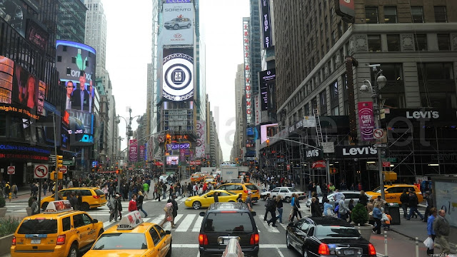 Time Square NYC HD Wallpaper