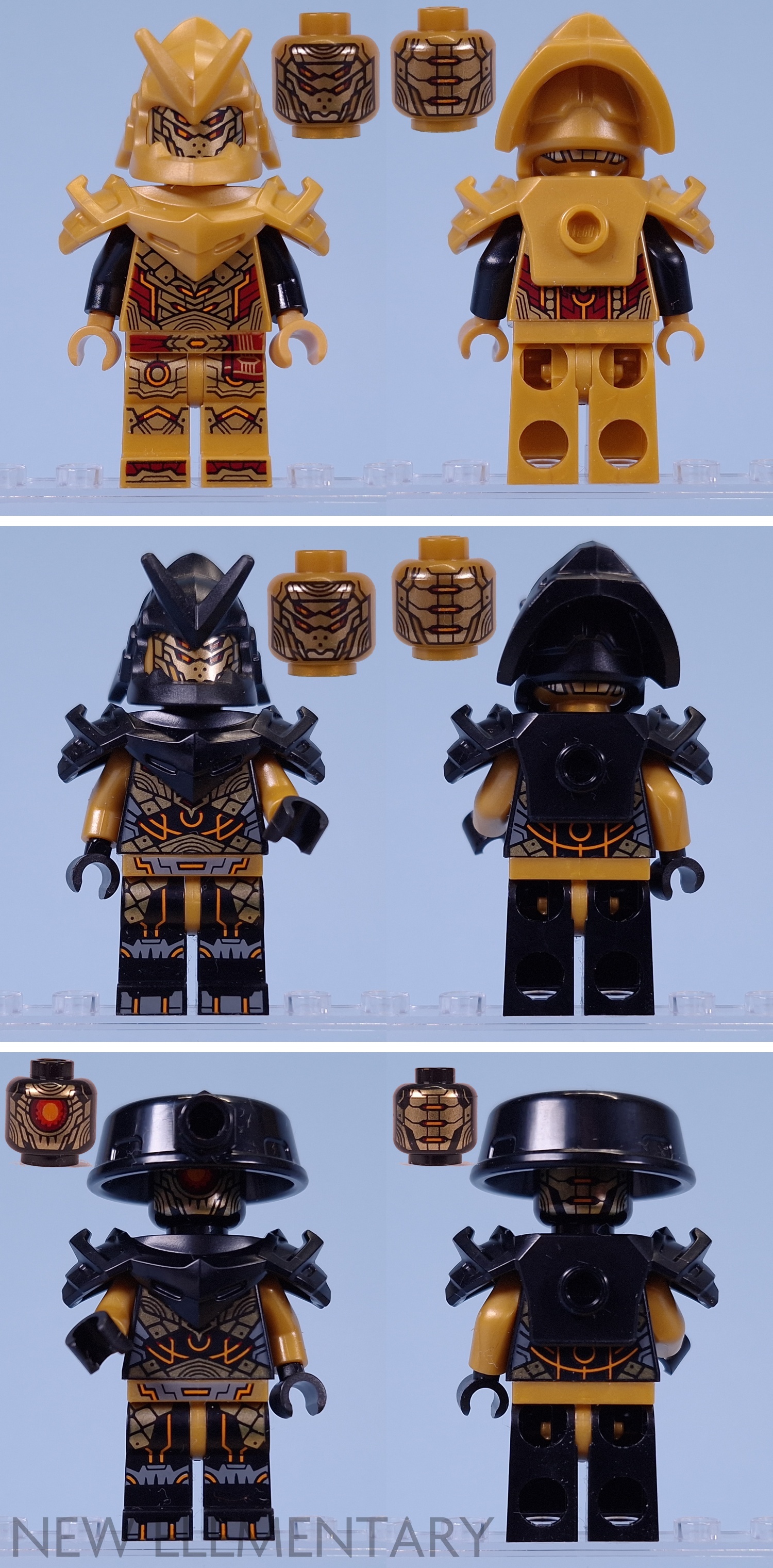 LEGO Ninjago samurai sword / katana - pearl gold - Extra Extra Bricks