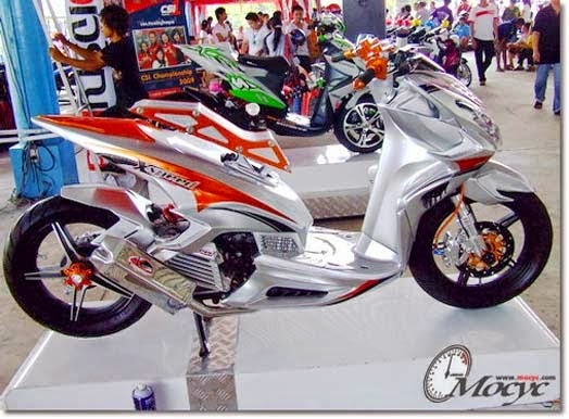  Modifikasi  Motor  Yamaha  Xeon  RC 125 Modifikasi  Motor 