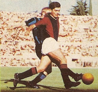 Bologna - Inter 2-0, 7-6-1964. Bulgarelli e Tagnin.