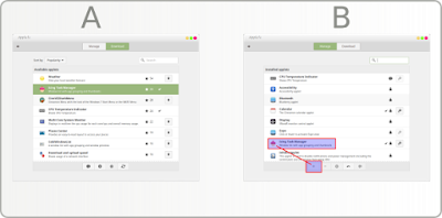 Cara Merubah Tampilan Windows List Cinnamon Menjadi Rapi Dan Modern Dengan Applet Icing task Manager 