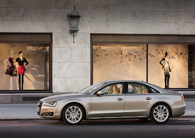 2011 Audi A8 Side View