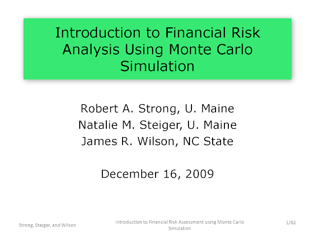 Introduction to Financial Risk Analysis pdf