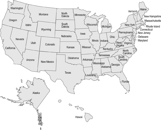 united states map du ha