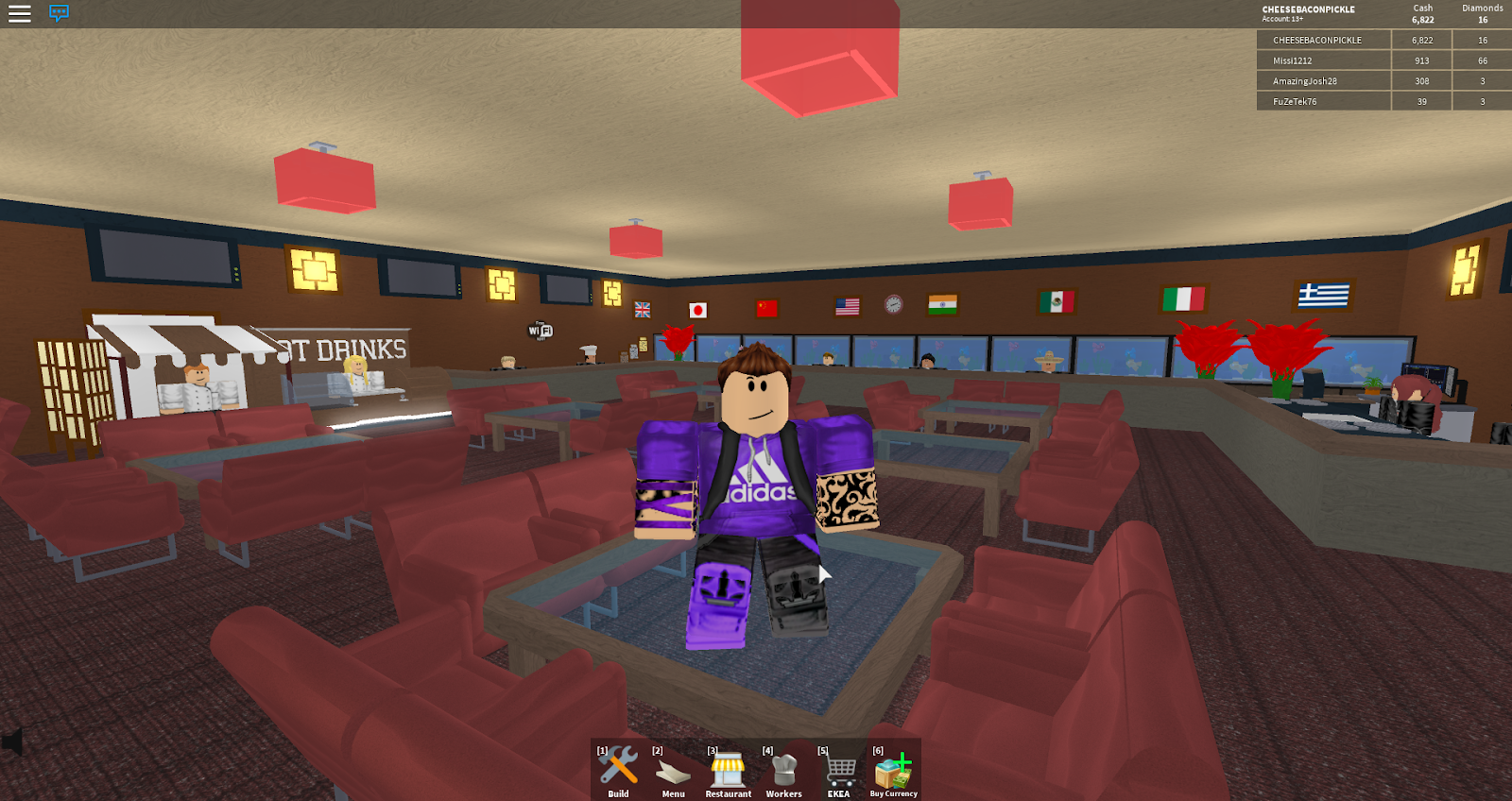 For Gamers Like Me Restaurant Tycoon A Free Game On Roblox - login to roblox restaurant tycoon