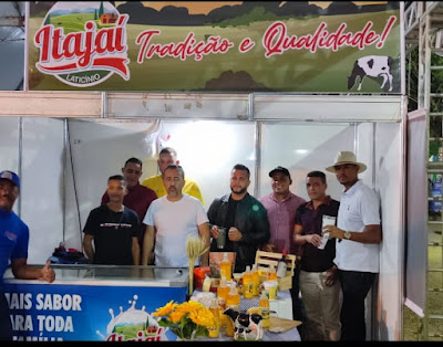 LACTICÍNIO DO DISTRITO DE ITAJAÍ É DESTAQUE NA EXPOSIÇÃO AGROPECUÁRIA DE ITAPETINGA