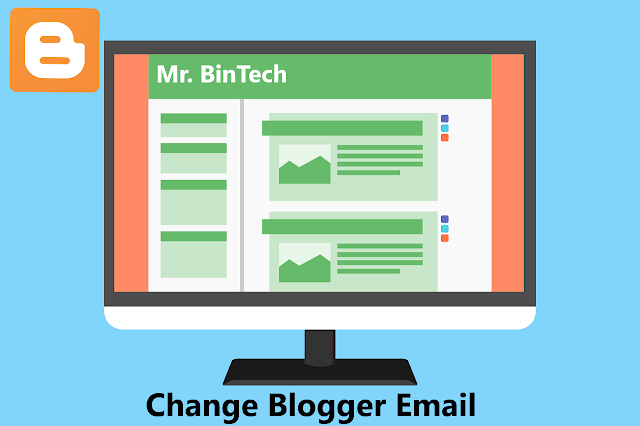 blogger gmail change