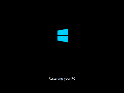 restarting windows8