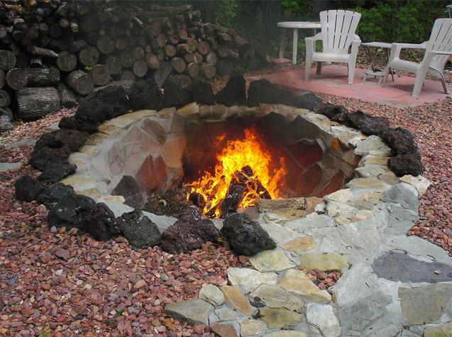 Landscaping Fire Pit Landscaping Fire Pit