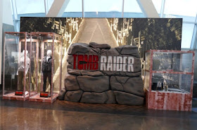 Tomb Raider film costume prop exhibit