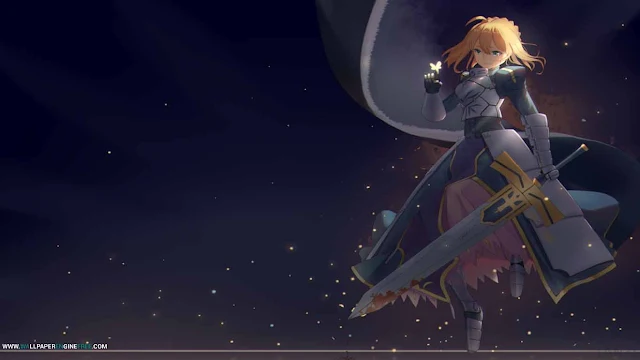 My king Saber Wallpaper Engine