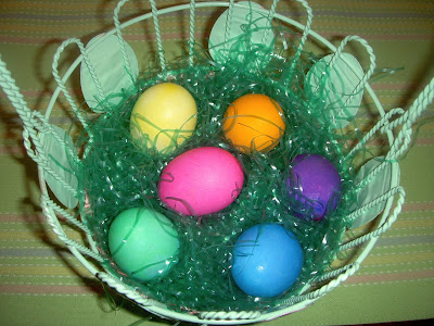 Margaret's Morsels | Gel Icing Color Easter Eggs