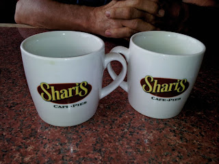 Shari's for soup and sandwich, coffee and pie