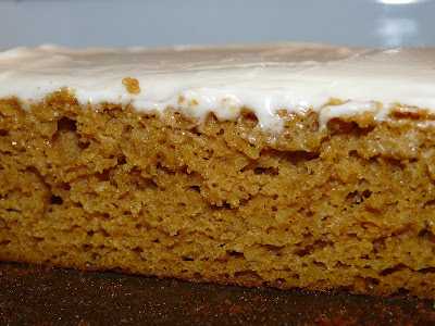 pumpkin cream cheese bar