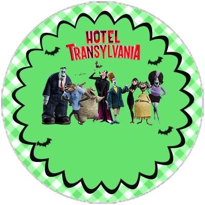 Transylvania Hotel Toppers or Free Printable Candy Bar Labels.