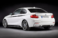 BMW M235i Coupé With M Performance Parts (2014) Rear Side