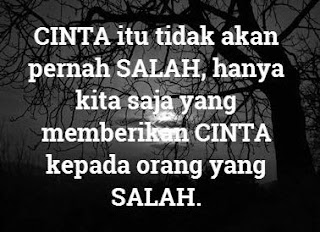 Gambar Kata CInta Salah