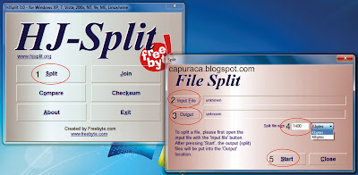 cara menggunakan hj split