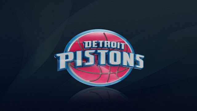 Eastern NBA Team Logo Wallpapers for iPhone 5 - Detroit Pistons