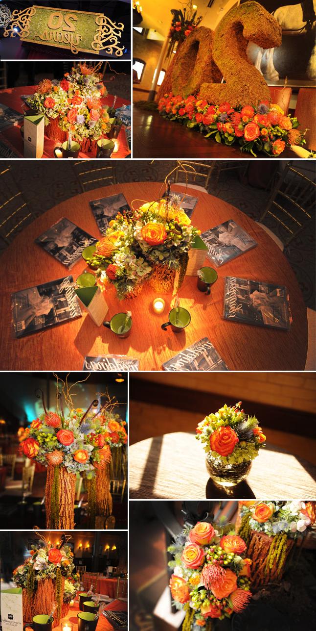 pineapple wedding centerpieces