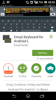 Keyboard Lolipop Emoji Android