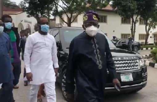 Lekki shooting: I didn’t travel out, my son was not kidnapped in France — Tinubu + Video