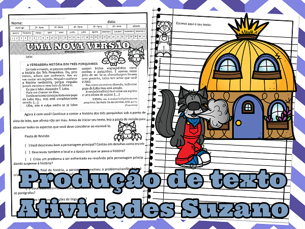 Produção de texto: Uma nova versão. Em pdf