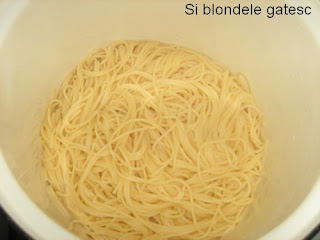 spaghete cu pui