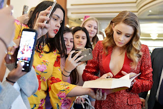 Josephine Langford at The Premiere of Aviron Pictures ‘After’ in Los Angeles