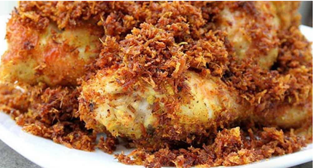 6.Resep Ayam Goreng Serundeng