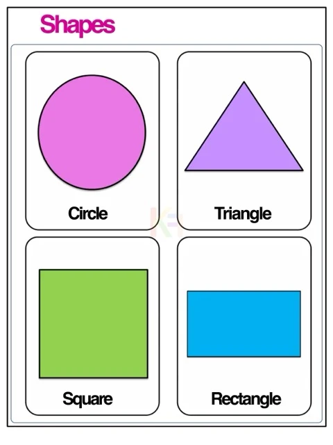Shapes Flash Cards