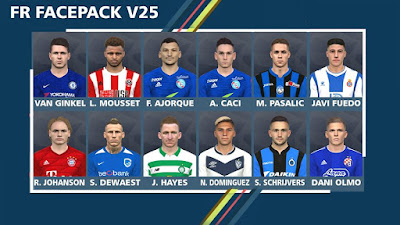 PES 2017 Facepack V25 by FR Facemaker