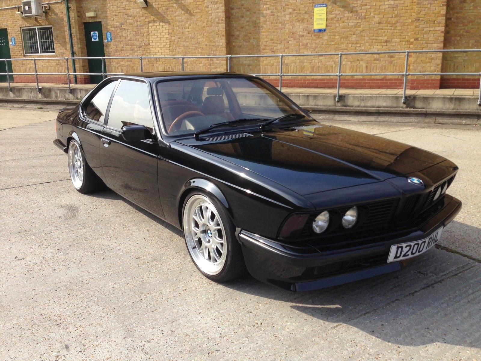Black 1987 BMW 635CSI  Auto Restorationice