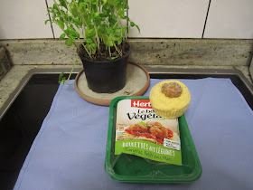 Muffins au maïs coeur de boulettes de légumes Herta Le Bon Végétal