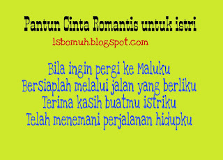 pantun cinta romantis untuk istri pilihan