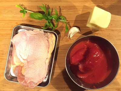 レシピ：鶏肉のピッツァイオーラ（pollo alla pizzaiola）