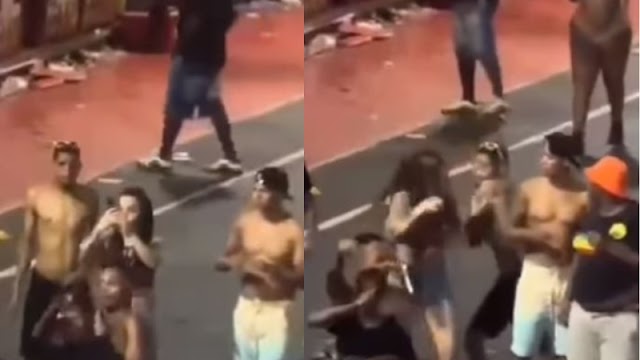 Mulher tem celular roubado e é nocauteada no circuito do Carnaval de Salvador