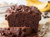 Double Chocolate Banana Bread