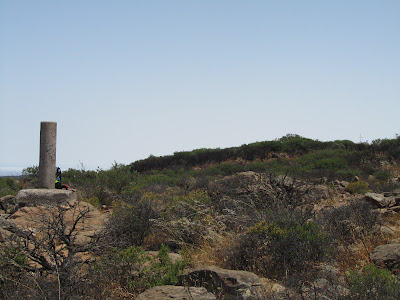 LA GOMERA CHIPUDE - LA FORTALEZA - MIRADOR DE IGUALERO - ALTO GARAJONAY, punto geodésico en la Fortaleza