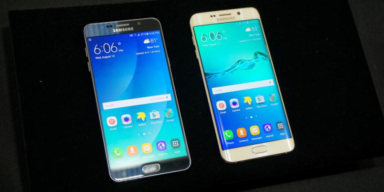 Ponsel Samsung  Terbaru  Galaxy  Note 5 64 GB Belum Berani 