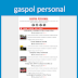 Gaspol Personal Simple Blogger Templates Free