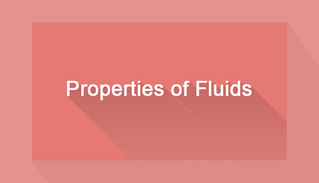 Properties of fluids