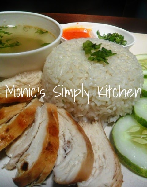 Nasi Ayam Hainan Rice Cooker (Rendah Lemak)  Monic's 